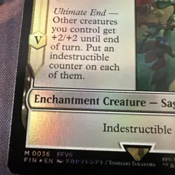 Summon: Knights of Round Magic Card Enchantment Creature Foil 036 - Image 2