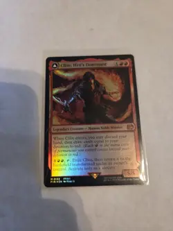 Clive Ifrit's Dominant Mythic Foil Card Final Fantasy Magic the Gathering 133 - Image 1