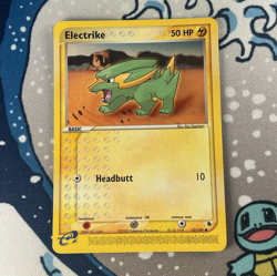 Electrike 52/109 Non Holo EX Ruby & Sapphire Pokemon Card 2003 NM - Image 1