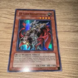 TSHD-ENSP1 XX-Saber Boggart Knight Ultra Rare Limited Edition NM Yugioh Card - Image 1