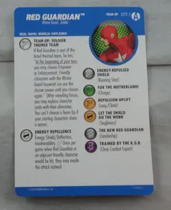 Heroclix Avengers Forever Red Guardian Team Up Card 017.1 - Image 1