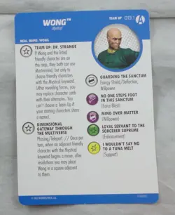 Heroclix Avengers Forever Wong Team Up Card 013.1 - Image 1