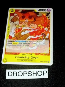 CARTE ONE PIECE ANGLAISE OP03-105 CHARLOTTE OVEN MINT OP03 ENGLISH CARD - Image 1