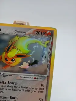 Flareon 5/113 - EX DELTA SPECIES - Rare Holo LP Pokemon Card, 2005 - Image 5