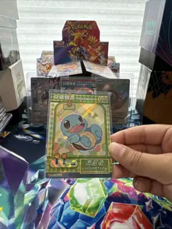 Pokemon Elf Baby Squirtle Claw Machine QR Card - Image 2