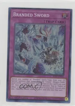 SR - Branded Sword 1st Ed. YuGiOh Structure Deck: Albaz Strike #SDAZ-EN031 02l5 - Image 1