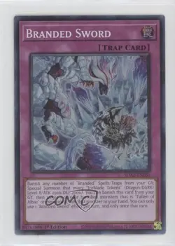 SR - Branded Sword 1st Ed. YuGiOh Structure Deck: Albaz Strike #SDAZ-EN031 02l5 - Image 1