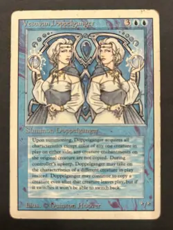 MTG Vesuvan Doppelganger REVISED EDITION Rare LP VERY NICE CARD - Image 1