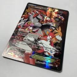Pokemon XY 2015 Team Magma's Groudon EX Full Art Double Crisis Card #15 - Image 2