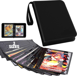 Jumbo Card Binder - 100 Pockets Hold Oversized Big Card 3 Rings With 50 Doubl... - Image 5