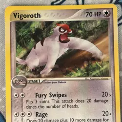 Vigoroth 47/109 Non Holo EX Ruby & Sapphire Pokemon Card 2003 NM - Image 2