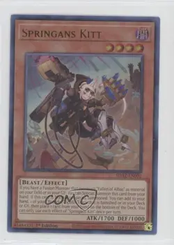 UR - Springans Kitt 1st Ed. YuGiOh Structure Deck: Albaz Strike #SDAZ-EN002 02l5 - Image 1