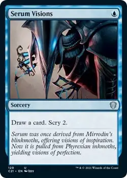 Serum Visions - 129 / English / Near Mint MTG - Image 1