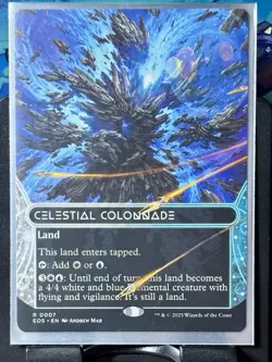 Celestial Colonnade (Borderless) - Reg - MTG - EOE - 0007 - RARE LAND ~ NM - Image 2