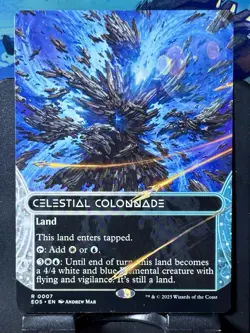 Celestial Colonnade (Borderless) - Reg - MTG - EOE - 0007 - RARE LAND ~ NM - Image 3