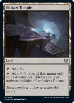 MTG English Eldrazi Temple NM Normal Commander Masters - Image 1