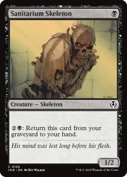 Sanitarium Skeleton - 129 / English / Near Mint MTG - Image 1
