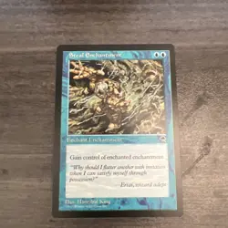 STEAL ENCHANTMENT TEMPEST ENGLISH MTG MAGIC THE GATHERING NM / UNPLAYED - Image 1