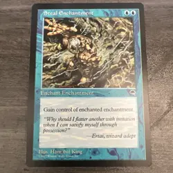 STEAL ENCHANTMENT TEMPEST ENGLISH MTG MAGIC THE GATHERING NM / UNPLAYED - Image 2