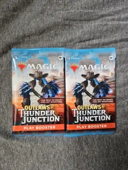 MTG Outlaws of Thunder Junction - 2 Play Booster Packs - Factory Sealed - Image 1