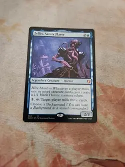 Zellix, Sanity Flayer Foil Commander Legends Battle For Baldur's Gate MTG LP - Image 1