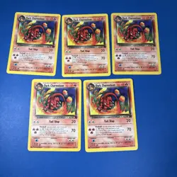 2000 Pokemon Team Rocket Dark Charmeleon 32/82 NM Lot of 5 Cards - Image 1