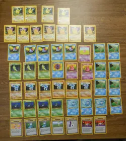 Group of 100 Pokemon Cards 1999 High Grade Contains Multiples Pikachu - Image 1