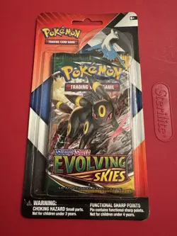 Pokemon TCG EVOLVING SKIES & CHILLING REIGN Umbreon Booster Packs 2 Latios Pin - Image 2