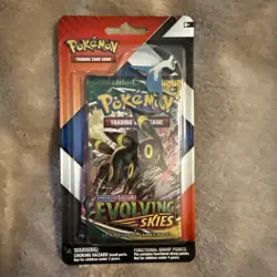 Pokemon TCG EVOLVING SKIES & CHILLING REIGN Umbreon Booster Packs 2 Latios Pin - Image 1