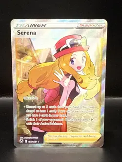 Pokemon TCG - Serena Rare Trainer Holo - 193/195 - Silver Tempest NM - Image 1
