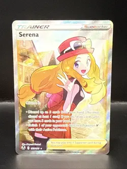 Pokemon TCG - Serena Rare Trainer Holo - 193/195 - Silver Tempest NM - Image 2