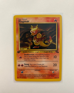 Magmar 39/62 Pokemon Fossil LP/NM - Image 1
