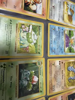 POKEMON SHADOWLESS BASE SET LOT (12 Cards All Shadowless) - Image 2