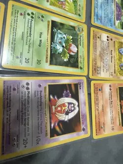 POKEMON SHADOWLESS BASE SET LOT (12 Cards All Shadowless) - Image 3