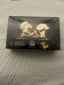Pokemon World Championships 2025 Anaheim Arcanine Deck Box New - Image 1