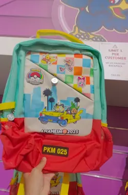 2025 Pokemon World Championships Backpack Anaheim California Worlds exclusive - Image 1