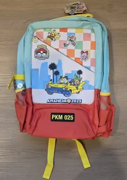 2025 Pokemon World Championships Backpack Anaheim California Worlds exclusive - Image 3