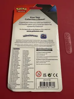 Pokemon TCG EVOLVING SKIES & CHILLING REIGN Umbreon Booster Packs 2 Latias Pin - Image 4