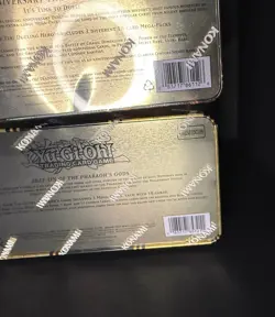 YuGiOh 2022 Mega Tin of the Pharaoh's Gods + 25th Anniversary Tin Dueling Heroes - Image 5