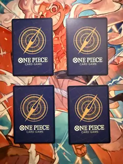 One Piece Card Game TCG - 4x EB01-12 Cavendish English SR Playset - Image 4