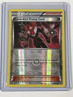 Lysandre's Trump Card 99/119 Reverse Holo Pokemon Trainer XY Phantom Forces - Image 1