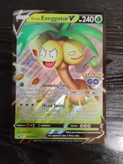 Pokemon Basic Alolan Exeggutor Hp 240 2022 Oversize Card Swsg225 - Image 1