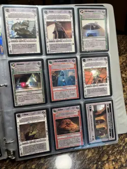 Star Wars CCG Player’s Card Lot 1998 Decipher Star Wars 200 Plus Album Lot 1 - Image 4