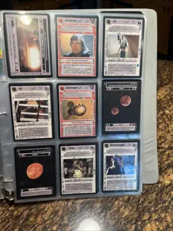Star Wars CCG Player’s Card Lot 1998 Decipher Star Wars 200 Plus Album Lot 1 - Image 5