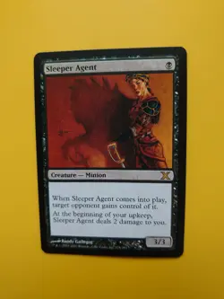 MTG Card. Sleeper Agent rare Tenth Edition. Exact as pics - Image 1