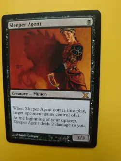 MTG Card. Sleeper Agent rare Tenth Edition. Exact as pics - Image 2