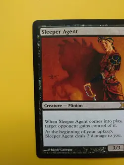 MTG Card. Sleeper Agent rare Tenth Edition. Exact as pics - Image 3