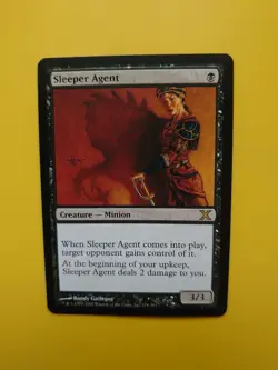 MTG Card. Sleeper Agent rare Tenth Edition. Exact as pics - Image 5