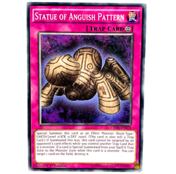 YUGIOH Statue of Anguish Pattern CROS-EN078 Common Card 1st Edition NM - Image 1