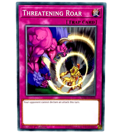 YUGIOH Threatening Roar SDSB-EN036 Common Card 1st Edition NM - Image 1